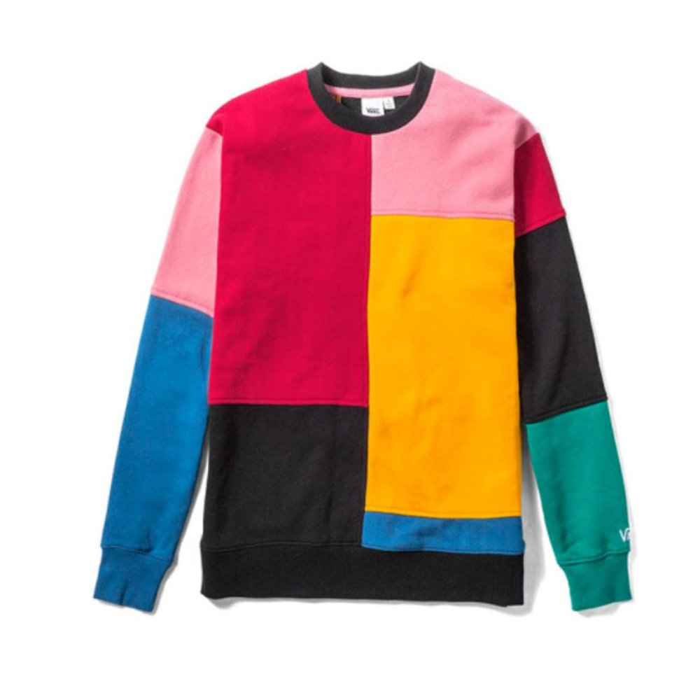 VANS WM PATCHY CREW PATCHWORK